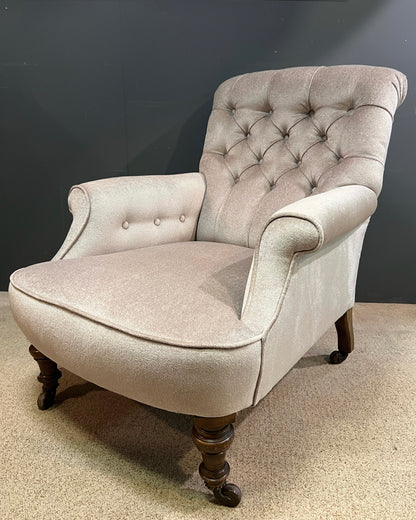 19th Century English Armchair in the manner of Howard & Sons