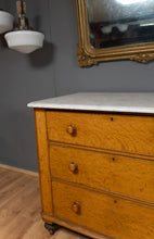 Marble topped commode