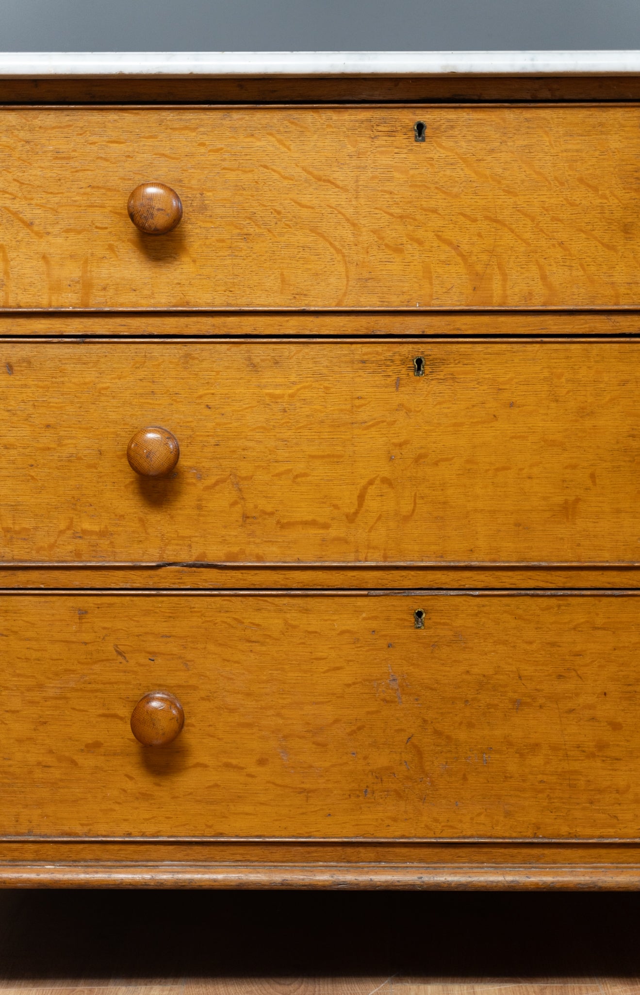 Marble Topped Chest Of Drawers