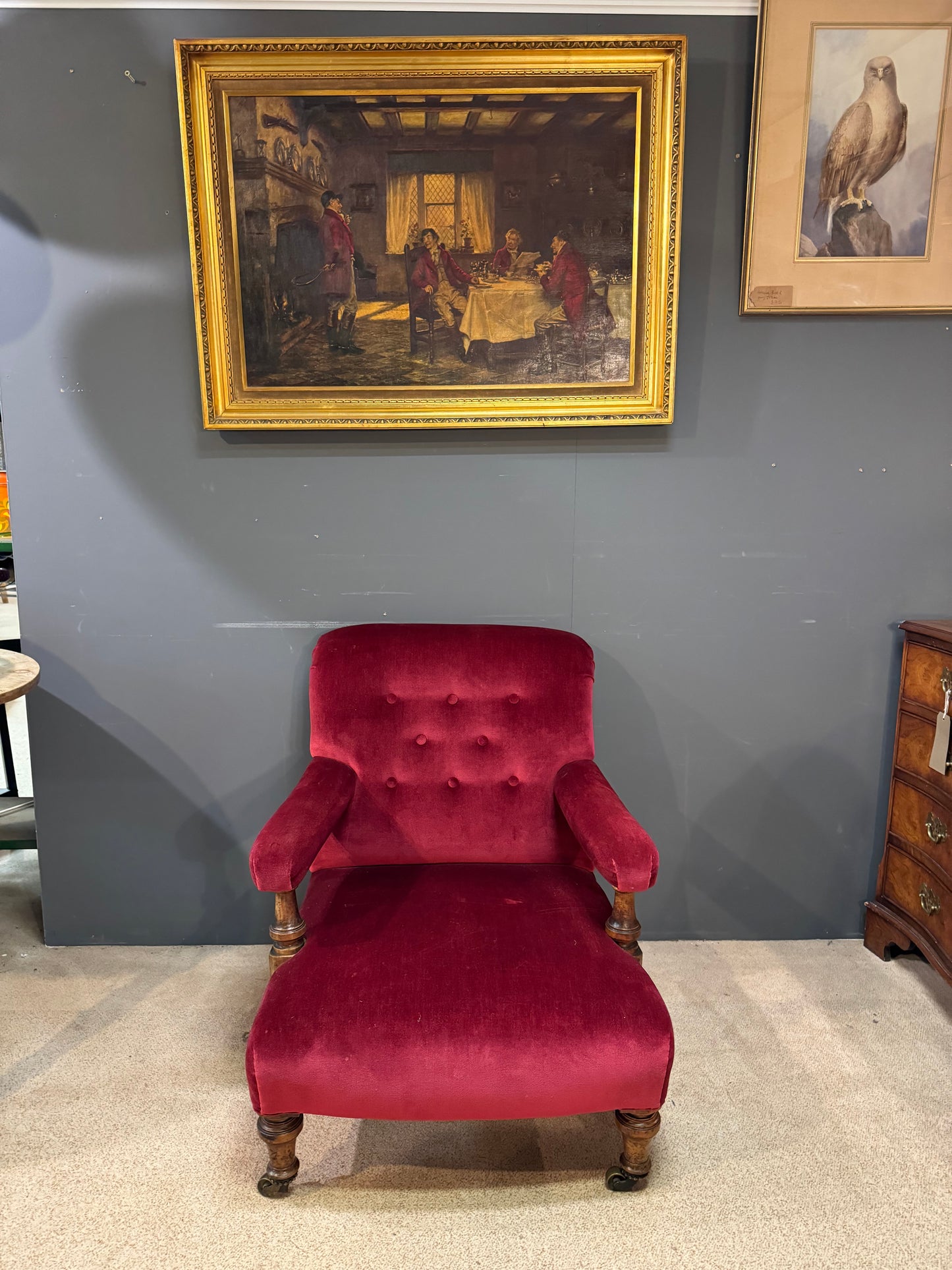 A 19th Century Holland & Sons Open Armchair