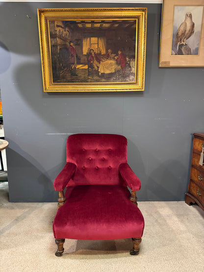 A 19th Century Holland & Sons Open Armchair