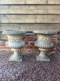 Fine pair of classical garden urns