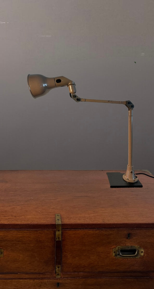 Vintage Mek Elek Government Issue Industrial Lamp