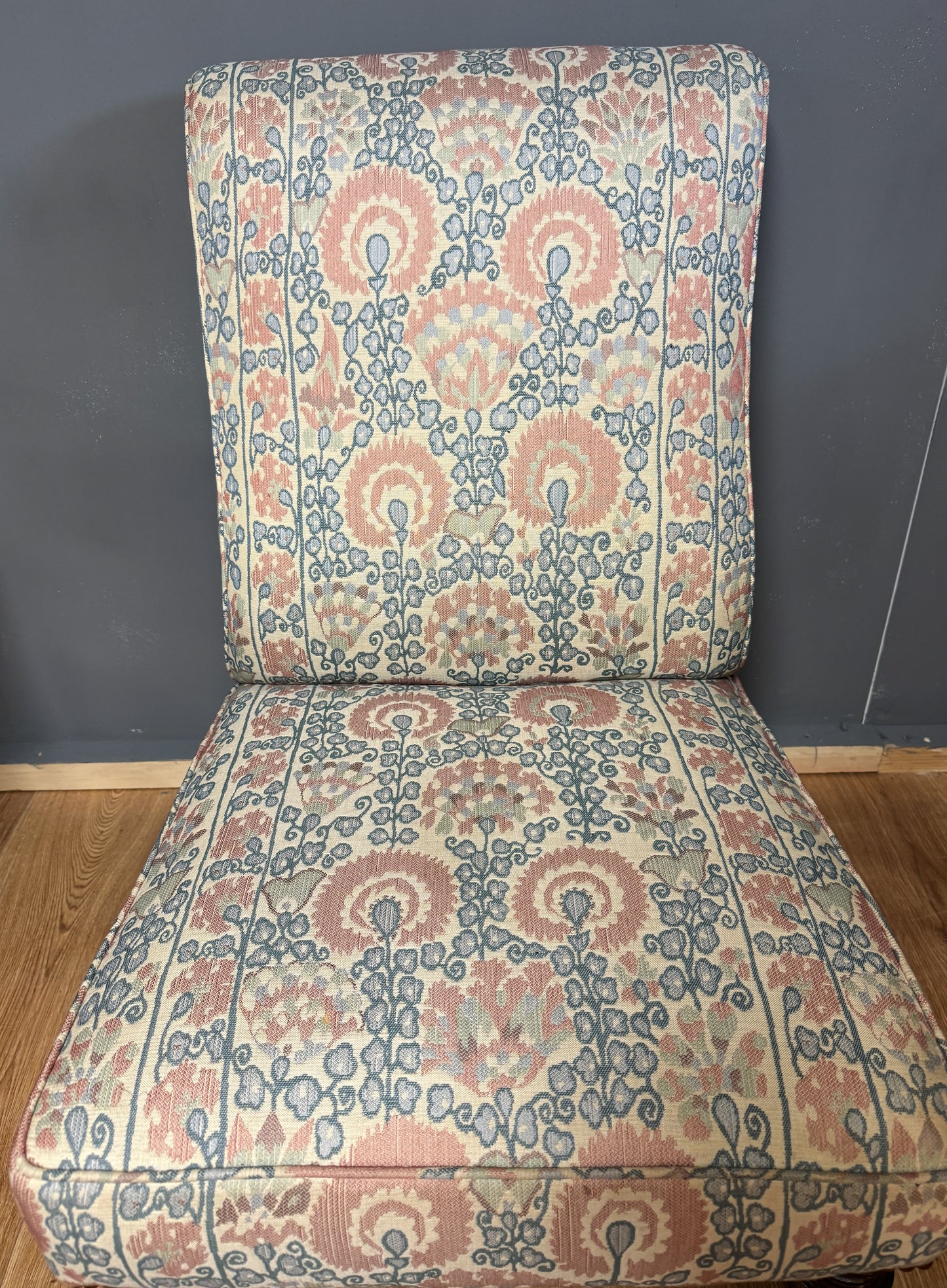 Victorian slipper chair