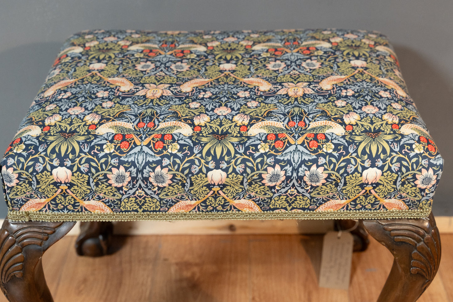 William Morris Footstool