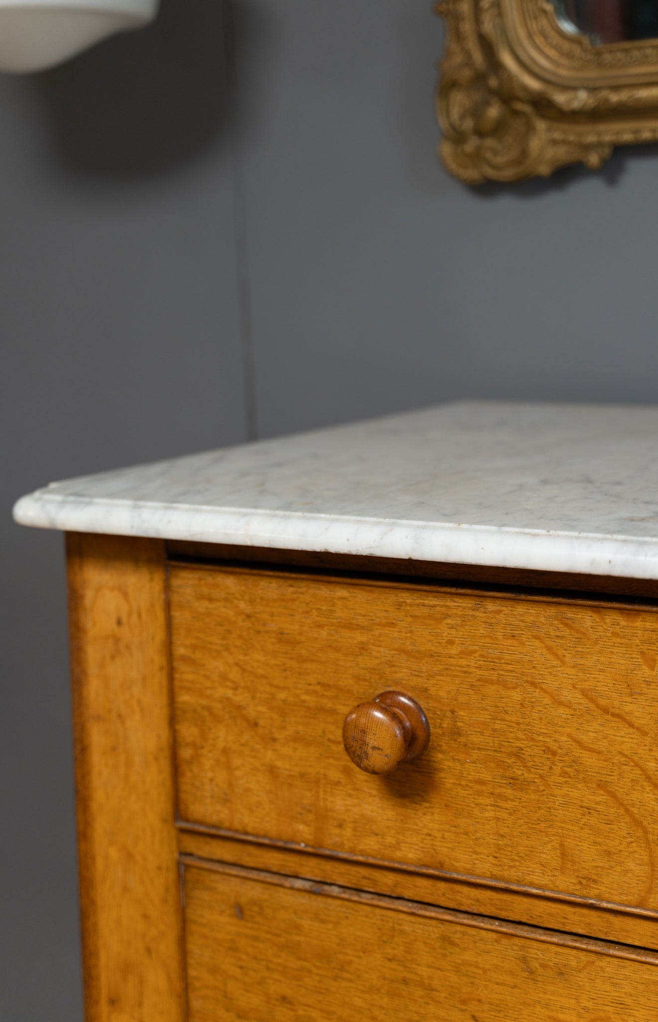 Marble Topped Chest Of Drawers