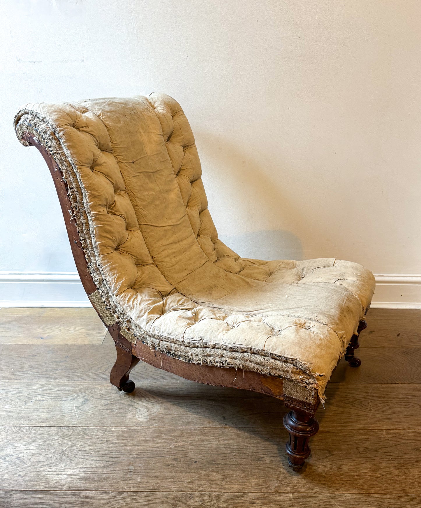 A 19th Century Slipper Chair