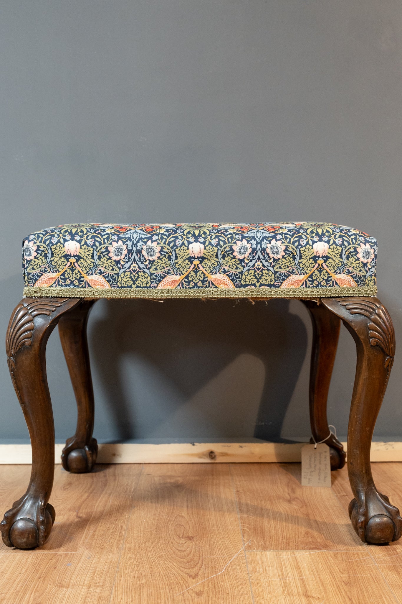 William Morris Footstool