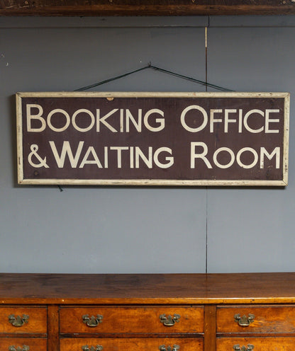 Calne Station Railway Sign