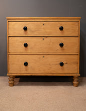 Victorian Pine Chest Of Drawers