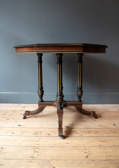 Edward’s & Roberts Octagonal Table