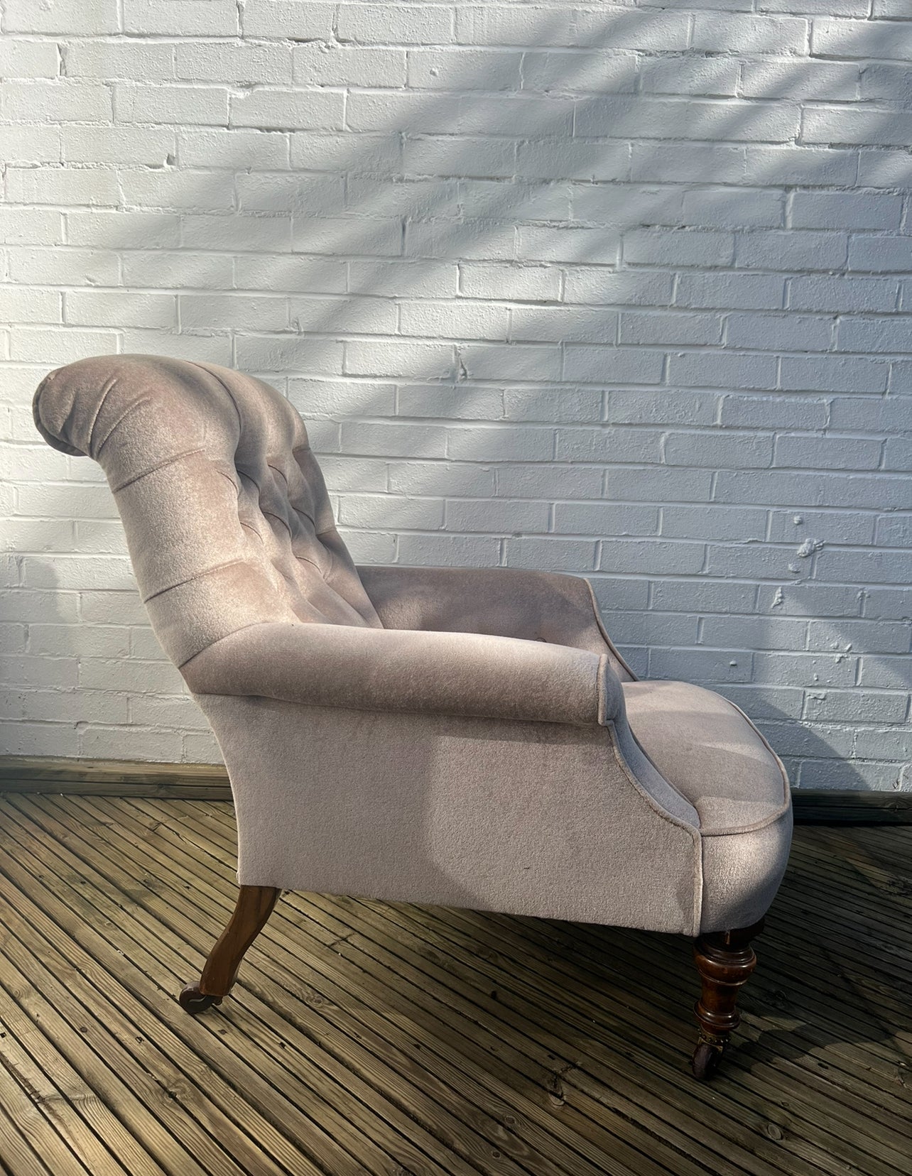 19th Century English Armchair in the manner of Howard & Sons