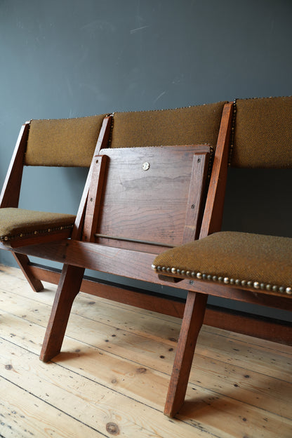 Folding Hallway Bench