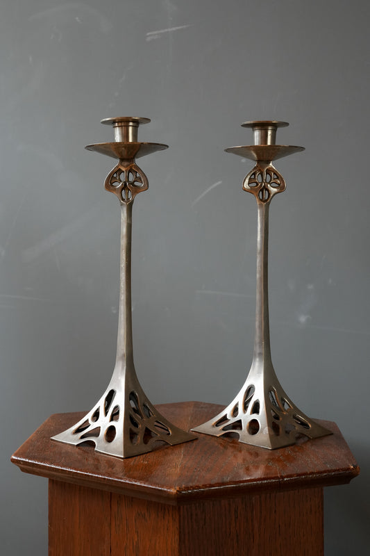 Art Nouveau Candlesticks