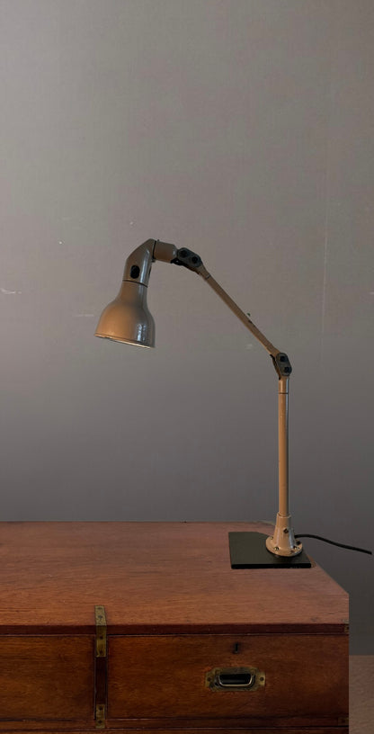 Vintage Mek Elek Government Issue Industrial Lamp