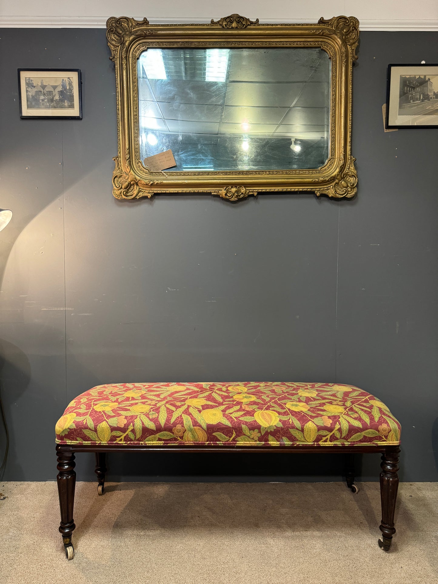 Gillows & William Morris Footstool