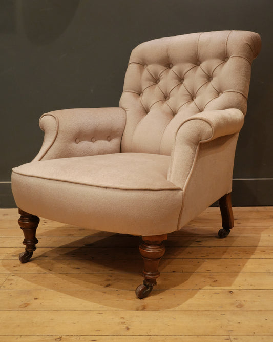 19th Century English Armchair in the manner of Howard & Sons