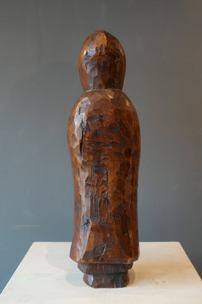 Modernist carved Shephard