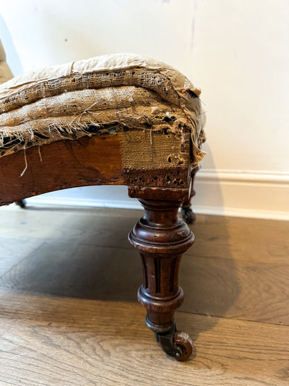 A 19th Century Slipper Chair